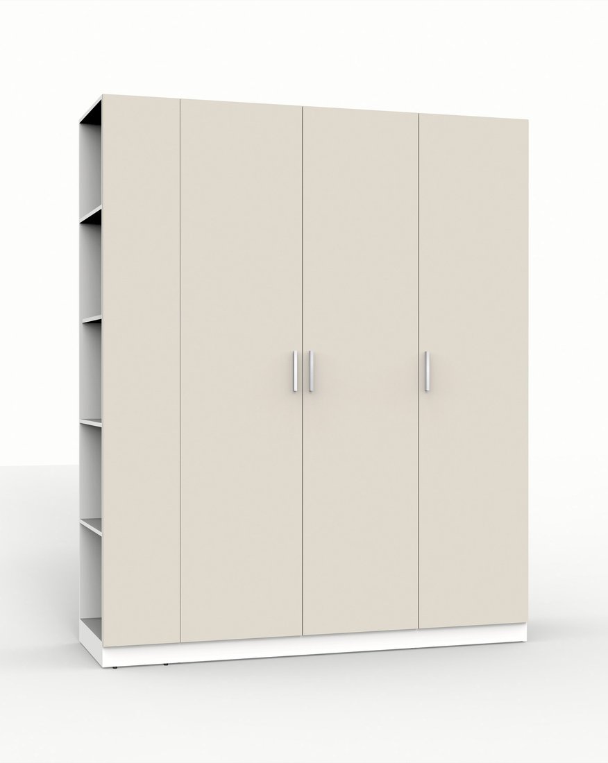 

Шкаф распашной Интермебель Марсель-21 МР 01-21 (кашемир)