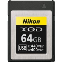 Карта памяти Nikon XQD 64GB