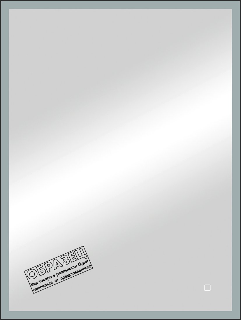 

Континент Зеркало Solid Black Led 60x80 (реверсивное крепление, подогрев)