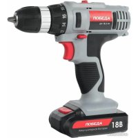 Дрель-шуруповерт Победа ДА-18/2 ЛИ 180201636 (с 2-мя АКБ, кейс)