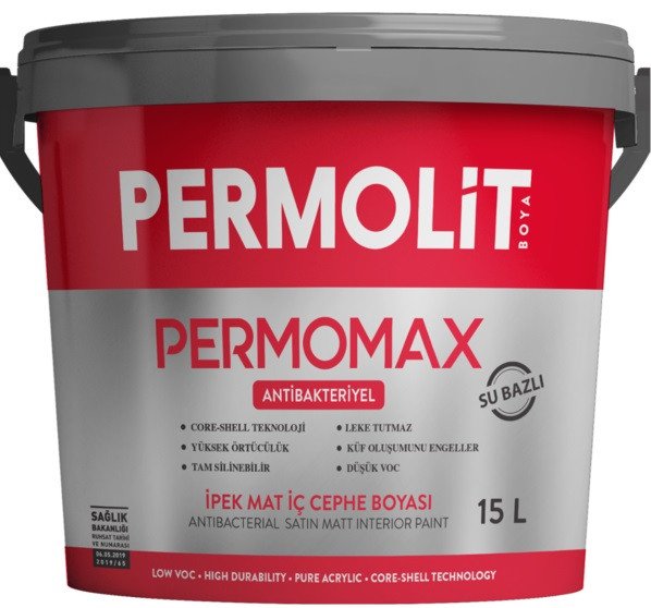 Краска PERMOLIT PERMOMAX антибактериальная База 1 7.5л (шелковисто-матовый)