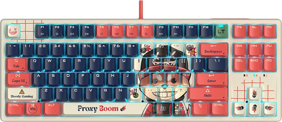 

Клавиатура A4Tech Bloody x Savage Impact AT87 Proxy Boom