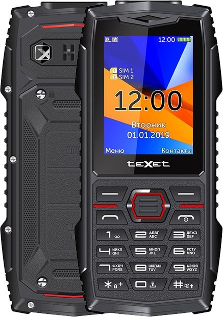 

Кнопочный телефон TeXet TM-519R 2019