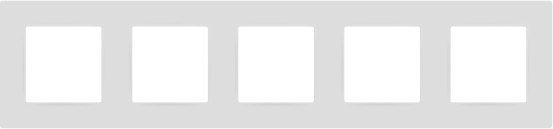 

Рамка ЭРА 12-5205-01М Б0067766 (белый матовый)