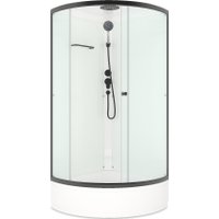 Душевая кабина Domani-Spa Simple 99 Mid 90x90 DS01Sm99MWM00.Gt-V1.2-Black