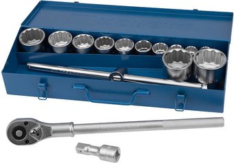 Набор трещотка с головками Norgau ND3217-S2260 063892017 (17 предметов)