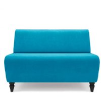 Диван Mio Tesoro Буно (велюр/голубой №30)