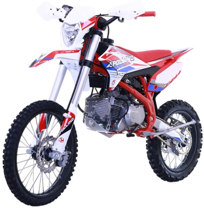 

Мотоцикл Apollino AMX-F 150 19/16 (красный)