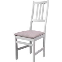 Стул M&M Инвуд (Белая эмаль/Пудровый 20)