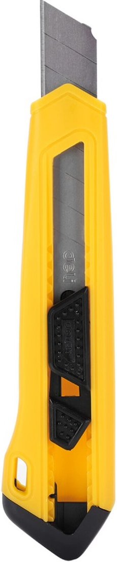 Нож строительный Deli EDL018B