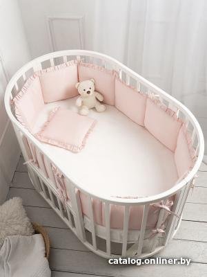 Бампер в кроватку Perina Lovely Dream (розовый)