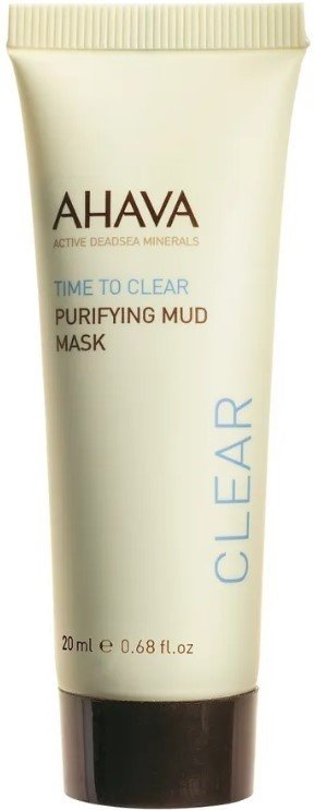 

Ahava Маска для лица кремовая Time To Clear Очищающая грязевая 20 г