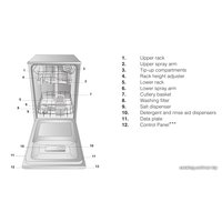 Отдельностоящая посудомоечная машина Indesit DSR 57M19 A EU