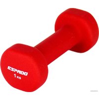 Гантель Espado ES1115 1 кг (красный)