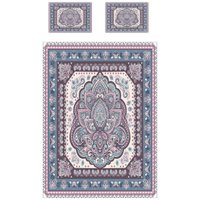 Набор текстиля для спальни Ambesonne Узорчатый лотос 160x220 bcsl_33878