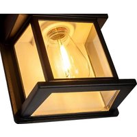 Уличный настенный светильник RockForce RF-WL6009 (62132), (4шт, черный)