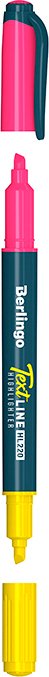 

Текстовыделитель Berlingo Textline HP220 T2036 (желтый/розовый)