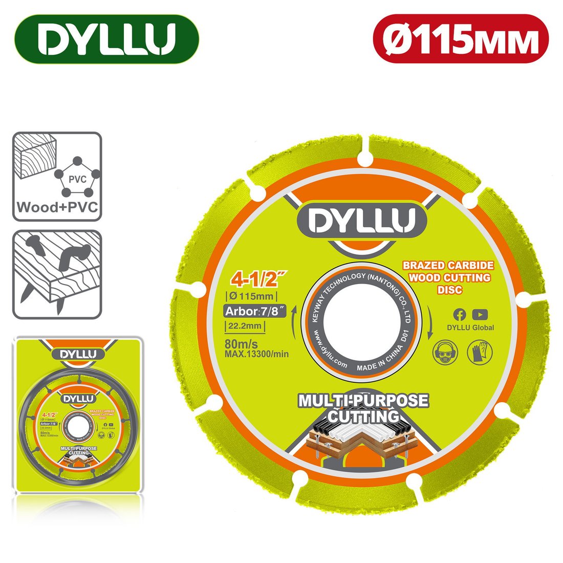 Отрезной диск Dyllu DTCD1K45