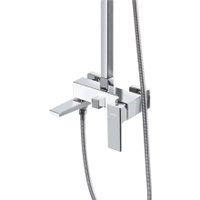 Душевая система  Grocenberg GB7008 (белый хром)
