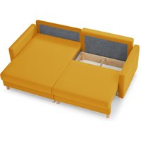 Угловой диван Mio Tesoro Дублин 497 (желтый 1103)