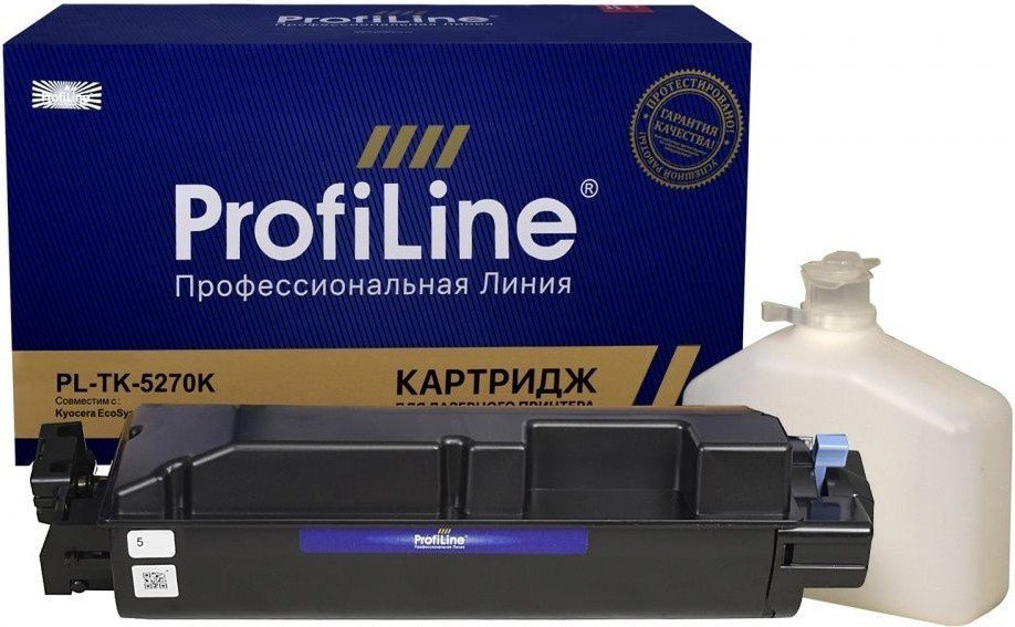 

Картридж ProfiLine PL-TK-5270K-BK-WC (аналог Kyocera TK-5270K)