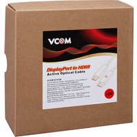 Кабель VCOM D3752B-15.0 DisplayPort - HDMI (15 м, черный)