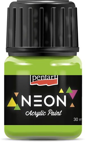 Акриловая краска Pentart Neon 30 мл (зеленый)