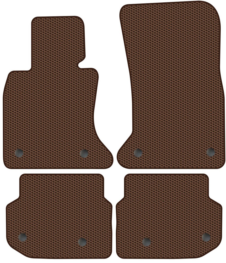 

Комплект ковриков для авто Alicosta BMW 5-Series VI (универсал, седан / F11, F10) 2009 - 2013 (коричневый, сота)