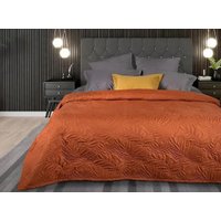 Покрывало Bellissimo Arti 180х200 2519100518-44Lt (листья терракот)