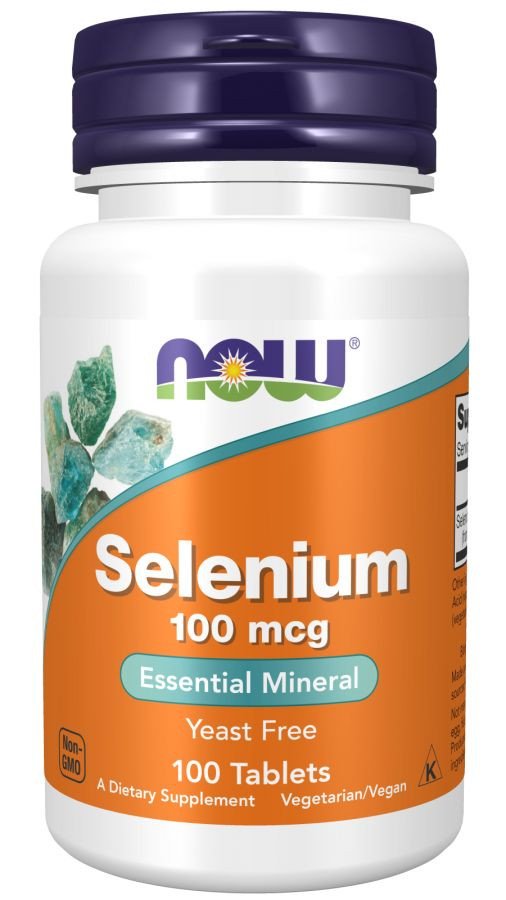 Витамины, минералы Now Foods Selenium 100 мкг (100 таблеток)