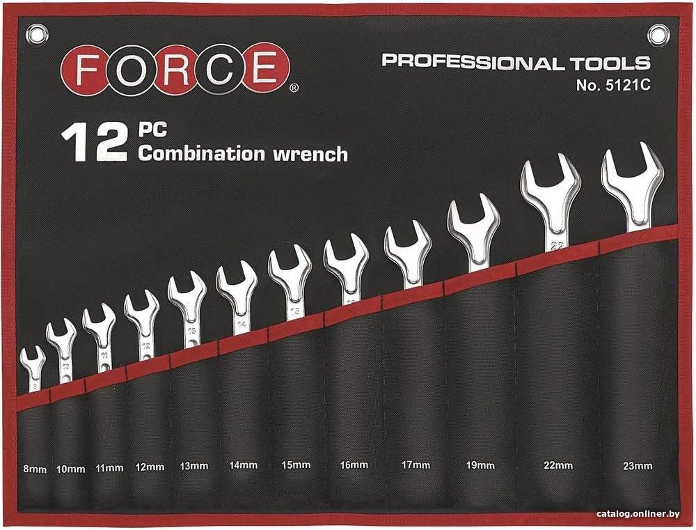 

Набор ключей Force 5121C (12 предметов)