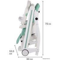 Высокий стульчик Farfello Bonitta (вечнозеленый)