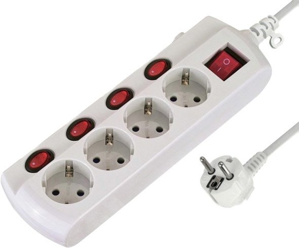 

Удлинитель Electraline 62501 1.5 м