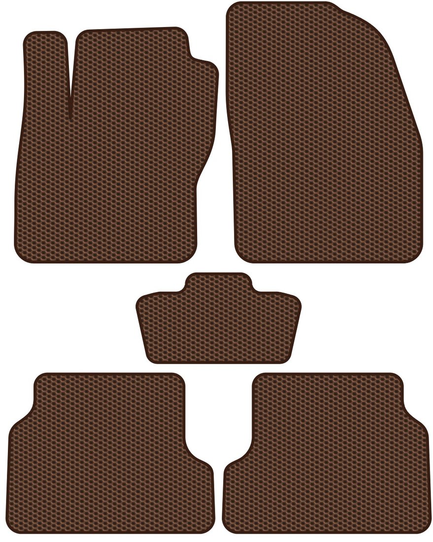 

Комплект ковриков для авто Alicosta Ford Focus II (универсал, седан, хэтчбек 5 дв / CB4, DA3) 2004 - 2011 (коричневый, сота)