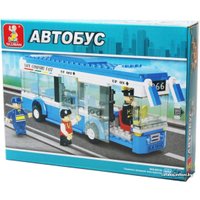 Конструктор Sluban M38-B0330 Одноэтажный автобус