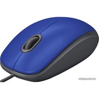 Мышь Logitech M110 Silent (синий)