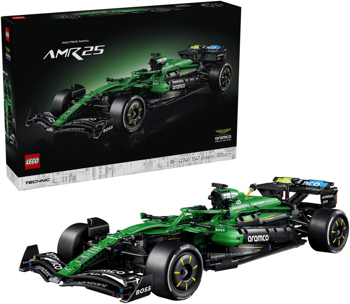 Конструктор LEGO Technic 42240 Aston Martin Aramco AMR25 F1