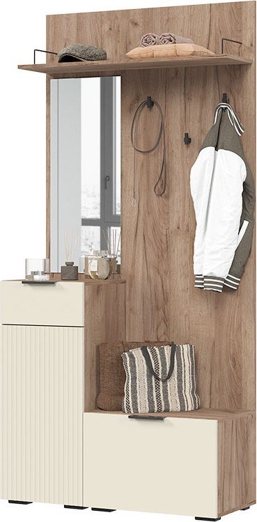 

Стенка Стендмебель Соната ПР 01 (моно керамика/дуб крафт табачный)