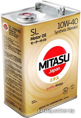 Моторное масло Mitasu MJ-124 10W-40 4л