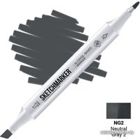 Маркер художественный Sketchmarker Двусторонний NG2 SM-NG2 (серый нейтральный №2)