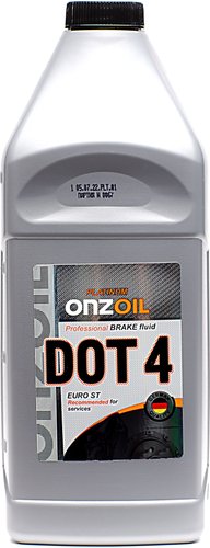 Тормозная жидкость ONZOIL DOT 4 Euro ST 0.81 л