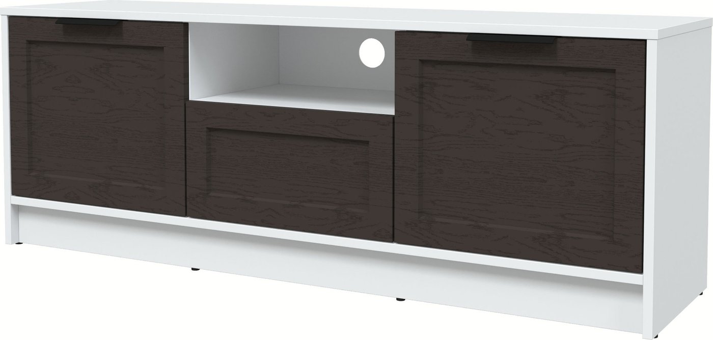 

Тумба Интерлиния ТВ Концепт Тренд КТ-ТВ3-50 (белый платинум/дуб английский)