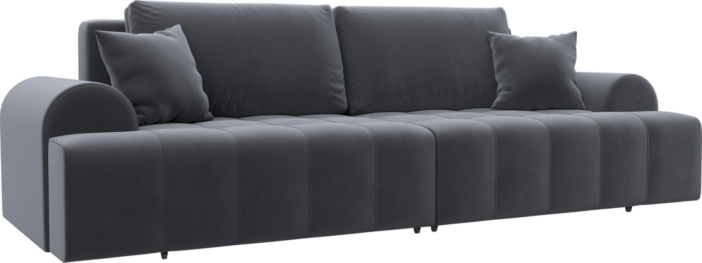 

Диван Лига диванов Лига-080 131117 (велюр Seven 17 серый)