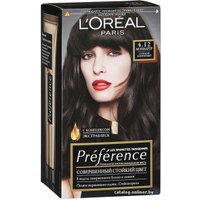 Крем-краска для волос L'Oreal Recital Preference 4.12 Монмартр Глубокий коричневый