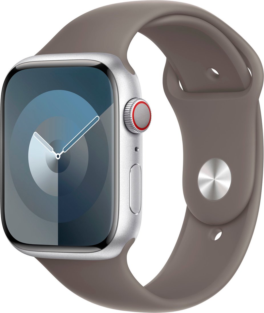 

Ремешок Apple Sport Band MT463 (45 мм, глиняный, размер S/M)