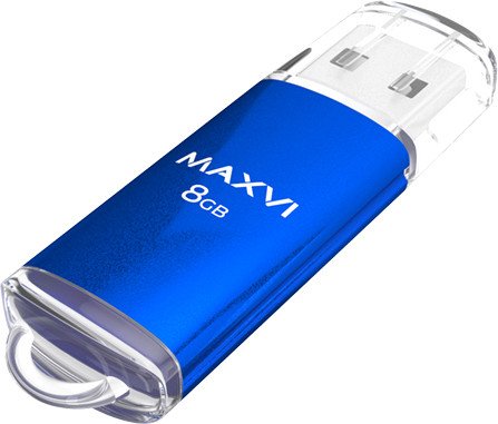 

USB Flash Maxvi MP 8GB (синий)