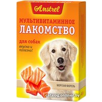 Лакомство для собак Amstrel со вкусом морской форели (90 шт)