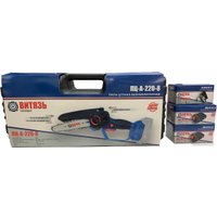 Аккумуляторная пила Витязь ПЦ-А-220-8 SET0000060 (с 2-мя АКБ, кейс)