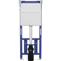 Унитаз подвесной Cersanit Brasko Slim 64824 + Aqua M 40 68177 с кнопкой Corner 64077 (кнопка белый)