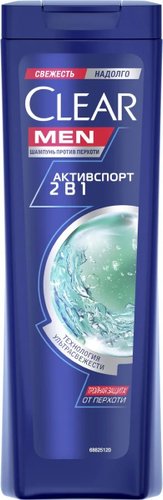 Шампунь Clear Vita Abe Актив Спорт 2в1 против перхоти для мужчин 200 мл